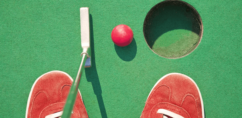 Minigolf v centru Brna – vstup pro dítě