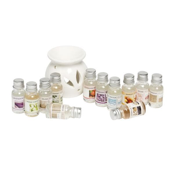 Aromalampa + 12 vonných olejů