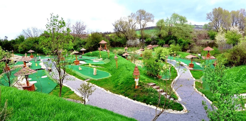 Celodenní vstupy na putting golf 
