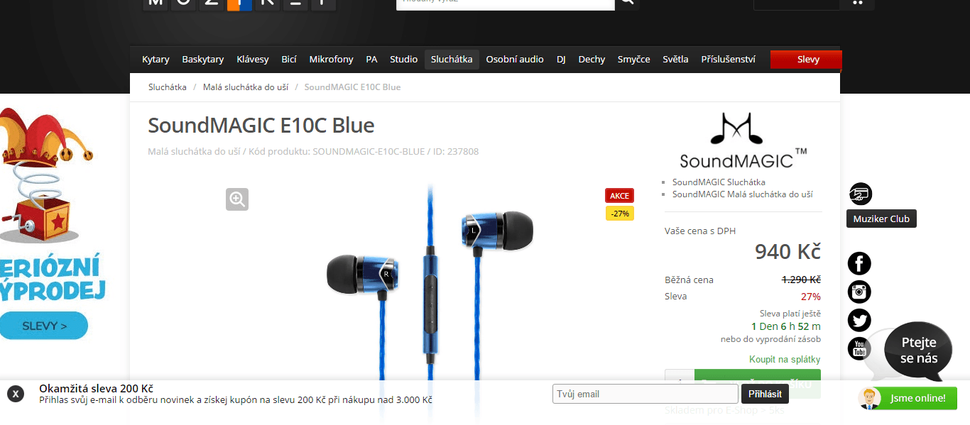 SoundMAGIC E10C