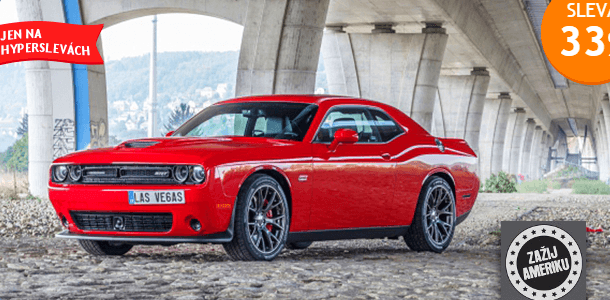 Zážitková jízda v Dodge Challenger SRT