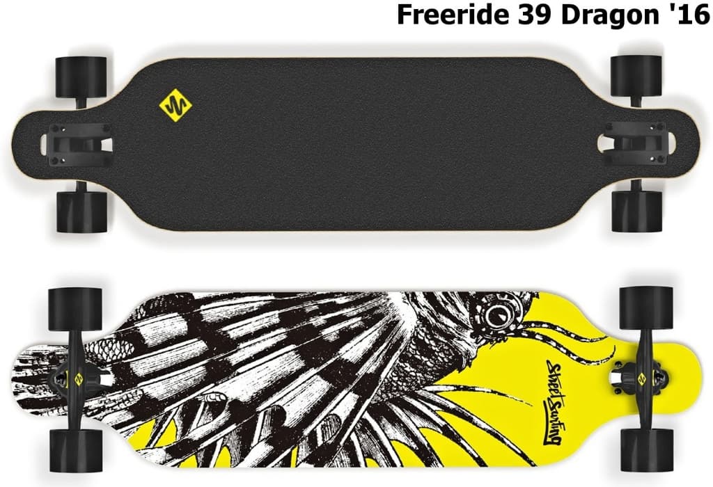 Longboard Street Surfing Freeride Dragon 39