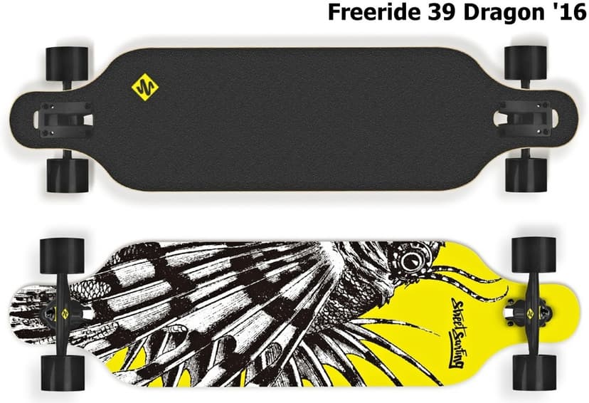 Longboard Street Surfing Freeride Dragon 39