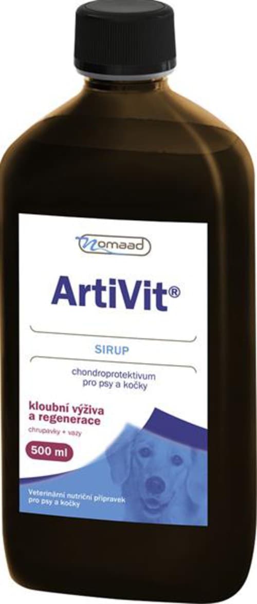 Nomaad Artivit sirup 500ml (psi a kočky)