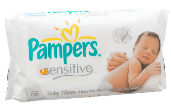 12 x 56 ks Pampers Sensitive ubrousků 