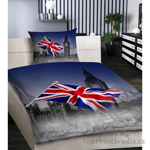 3D povlečení England - 140x200