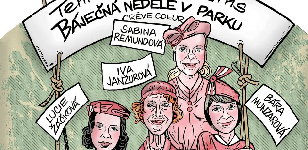 Báječná neděle v parku Créve Coeur - vstupenka