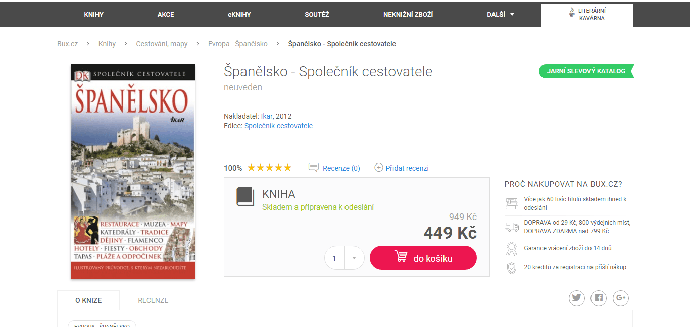 Španělsko Společník cestovatele