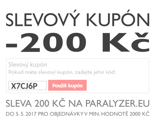 Paralyzer.eu - sleva 200 Kč