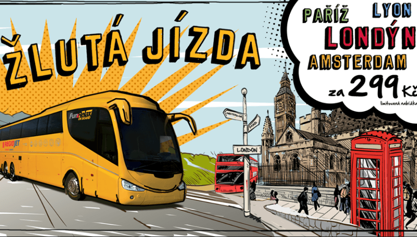 Autobusem do Evropy za 299 Kč