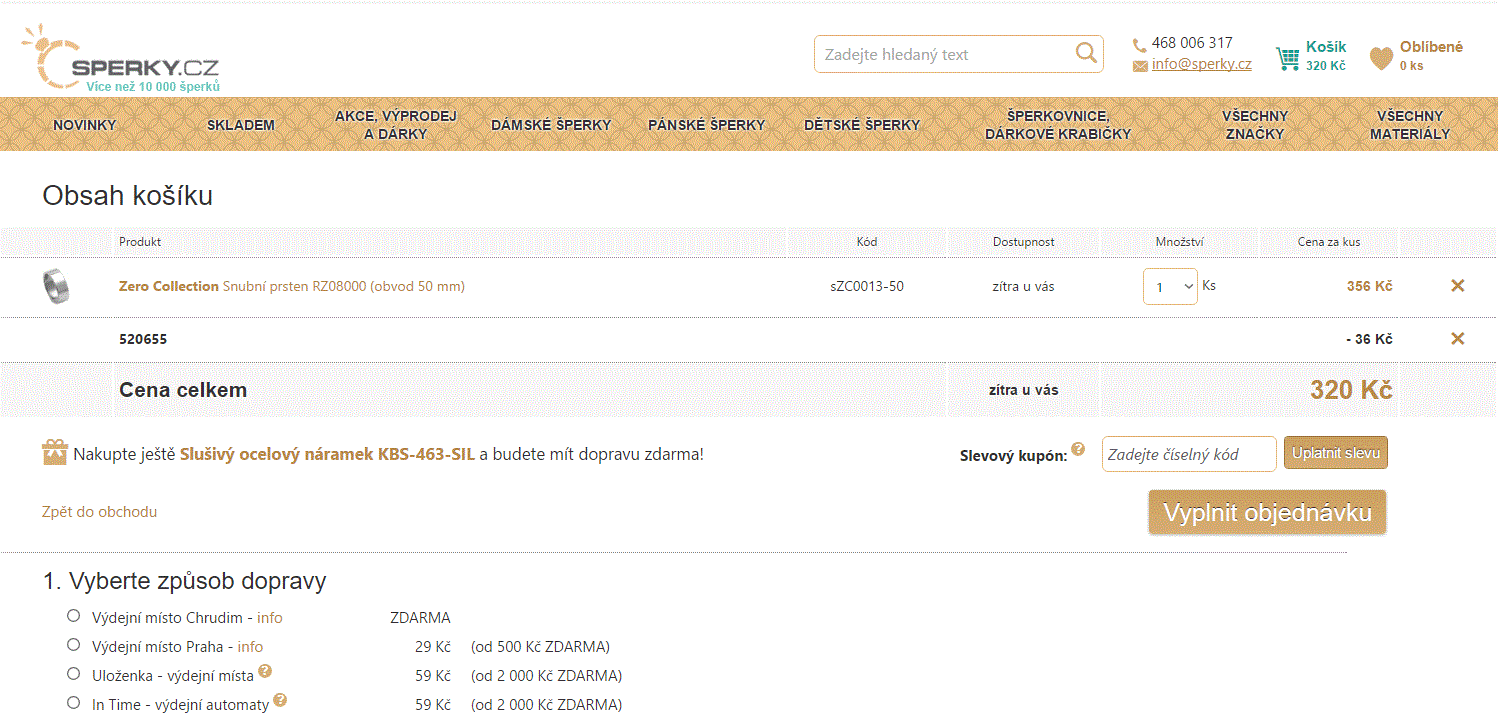 Snubní prsten Zero Collection, chirurgická ocel