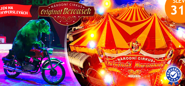 Národní CIRKUS Originál Berousek - vstupenky