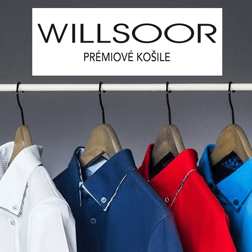 Willsoor.cz - sleva 20% na pánské košile