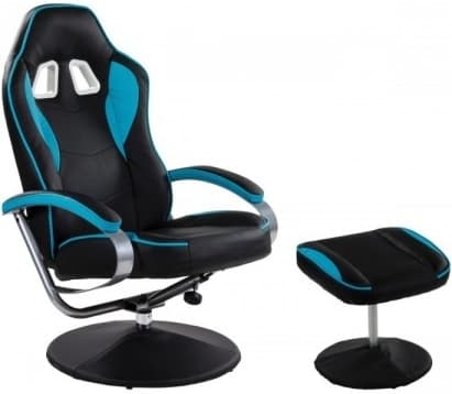 Křeslo s podnožníkem GT RELAX RACER 