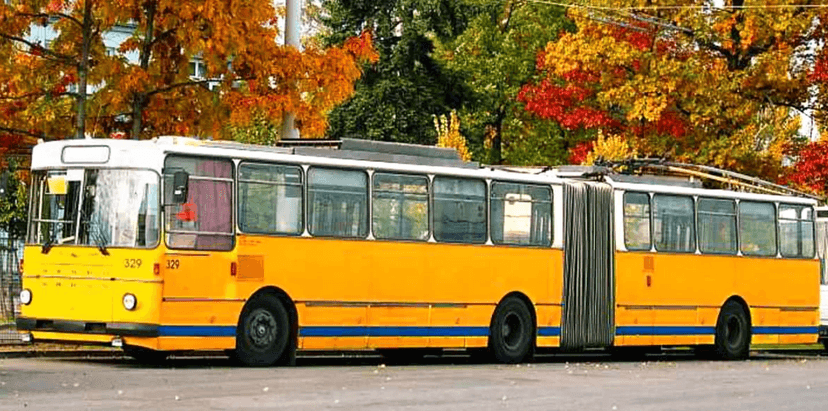 Vyjížďka historickým trolejbusem Škoda Sanos 329