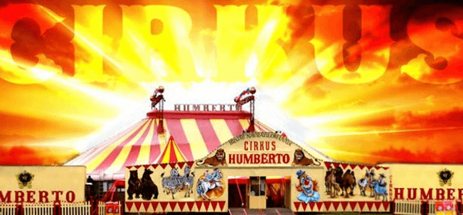 2 vstupenky do cirkusu HUMBERTO