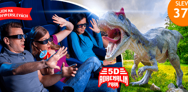 Vstupenky do 5D kina 