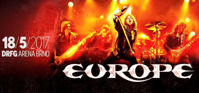 Lístek na rockový koncert EUROPE