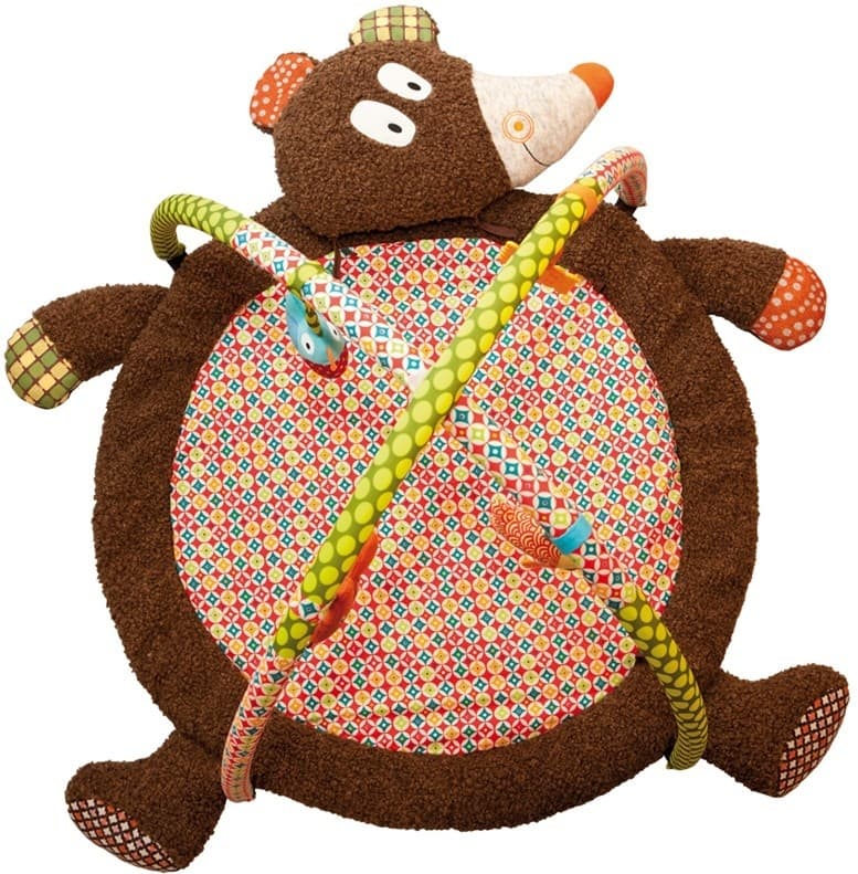 Hrací deka s hrazdou Ebulobo Medvídek