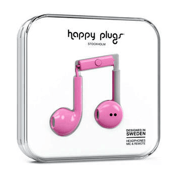 Happy Plugs Earbud Plus - růžová
