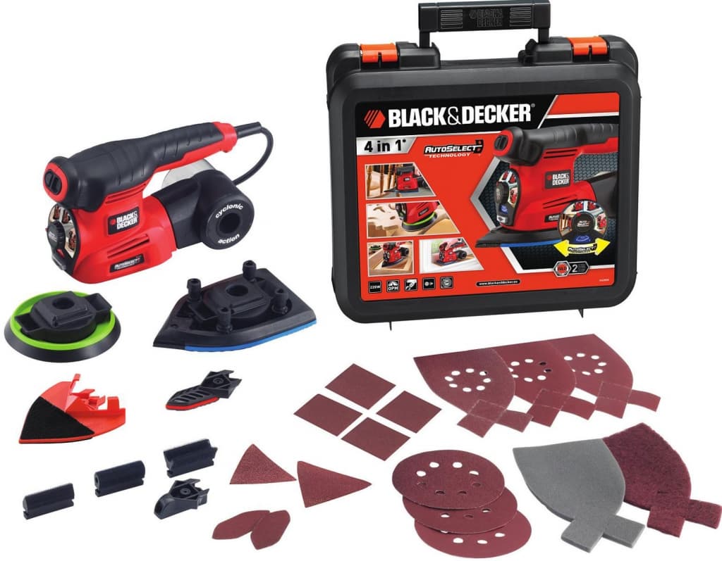Vibrační bruska 4v1 Black & Decker