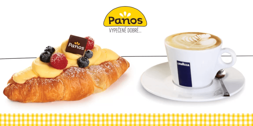 Ručně vyráběný croissant + káva dle výběru