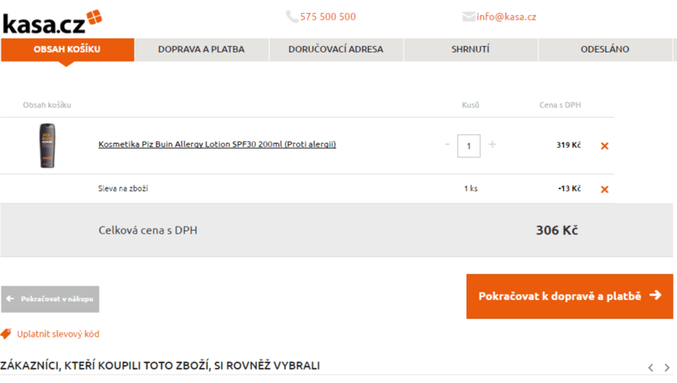 Opalovací mléko Piz Buin SPF30 200 ml