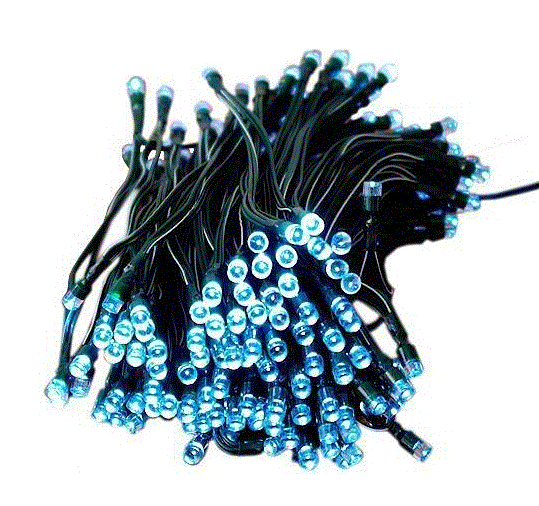 Zahradní solární řetěz - 50 LED