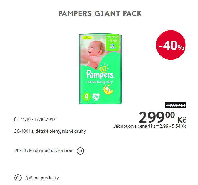 Pampers Active Baby Maxi Pack