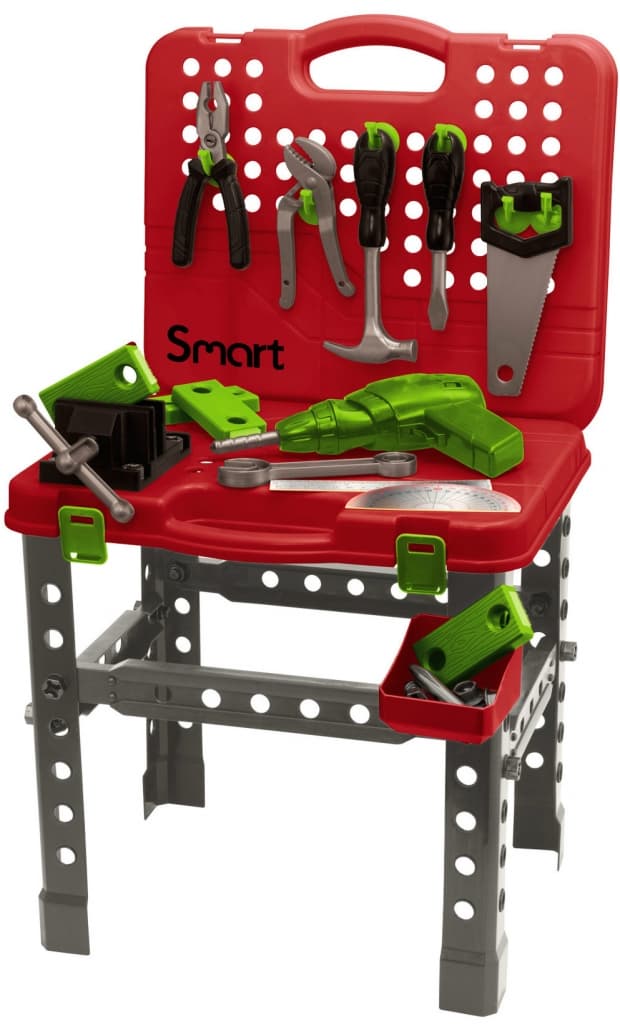 Pracovní stůl přenosný 68 cm s 60 doplňky