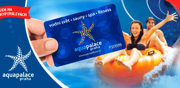 AQUAPALACE - služby v hodnotě 3 600 Kč