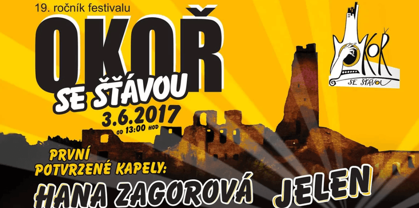 Festival Okoř se šťávou vstupenka