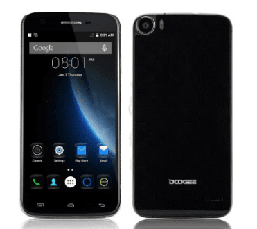 Doogee, 8x 1,3GHz, 3GB RAM, 5", LTE