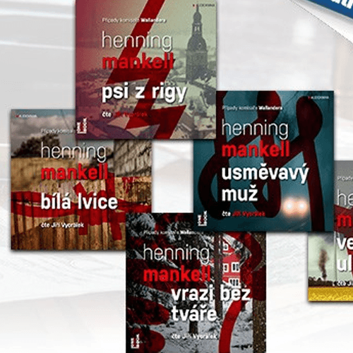 Audioknihy H. Mankell (krimi)