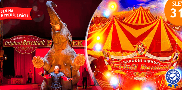 Národní CIRKUS Originál Berousek - vstupenky