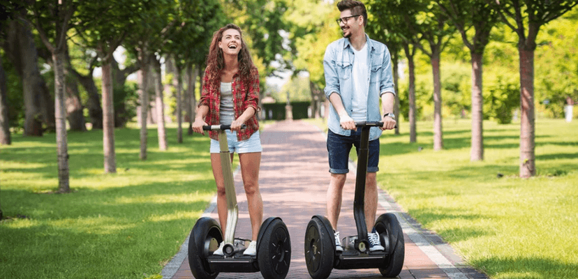 Vyjížďka na terénním segwayi 60 min pro dva