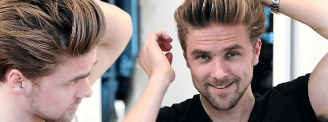 Pánský střih se závěrečným stylingem