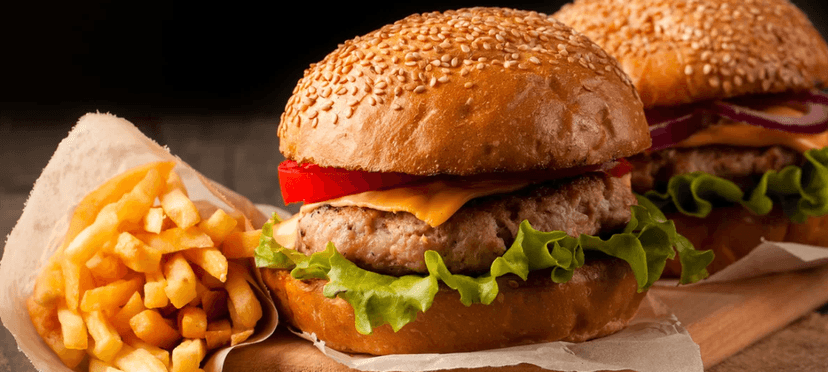 Burgerové menu pro 2