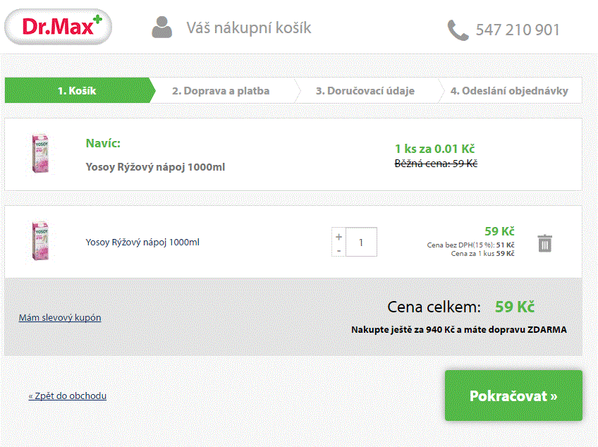 Mandlové a rýžové nápoje Yosoy a Almendrola