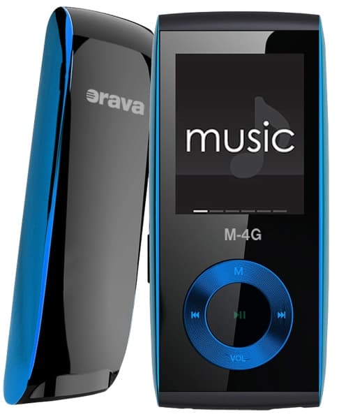 MP4 přehrávač Orava M-4G 4GB