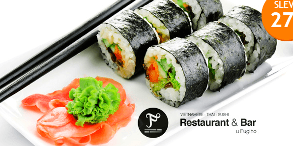 Lahodná asijská pochoutka Sushi