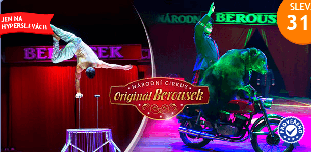 Národní CIRKUS Originál Berousek - vstupenky
