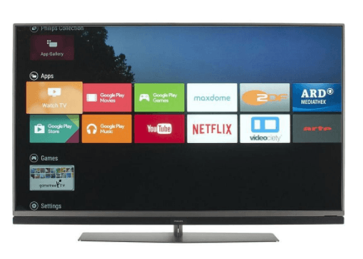 Ultra HD LED TV, Smart, 123 cm, Philips