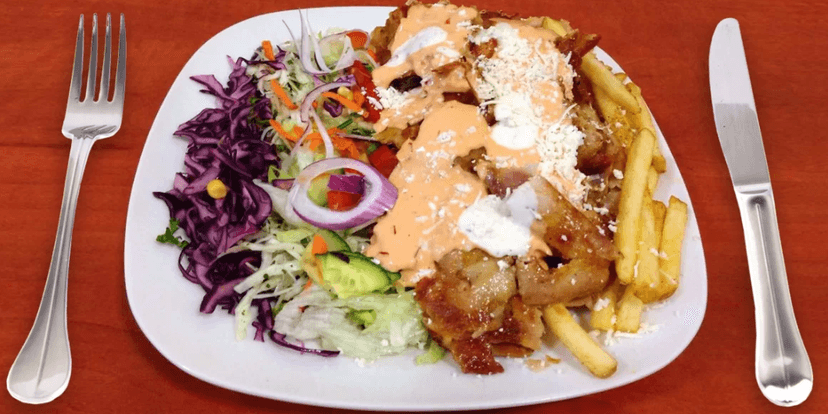Dürum XL – kebab v tortille