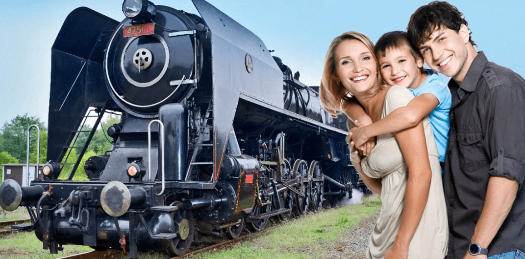 Parním vlakem do říše pohádek