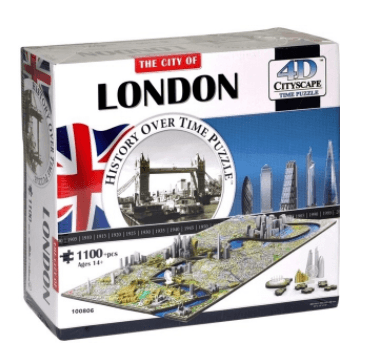 4D puzzle ConQuest Londýn