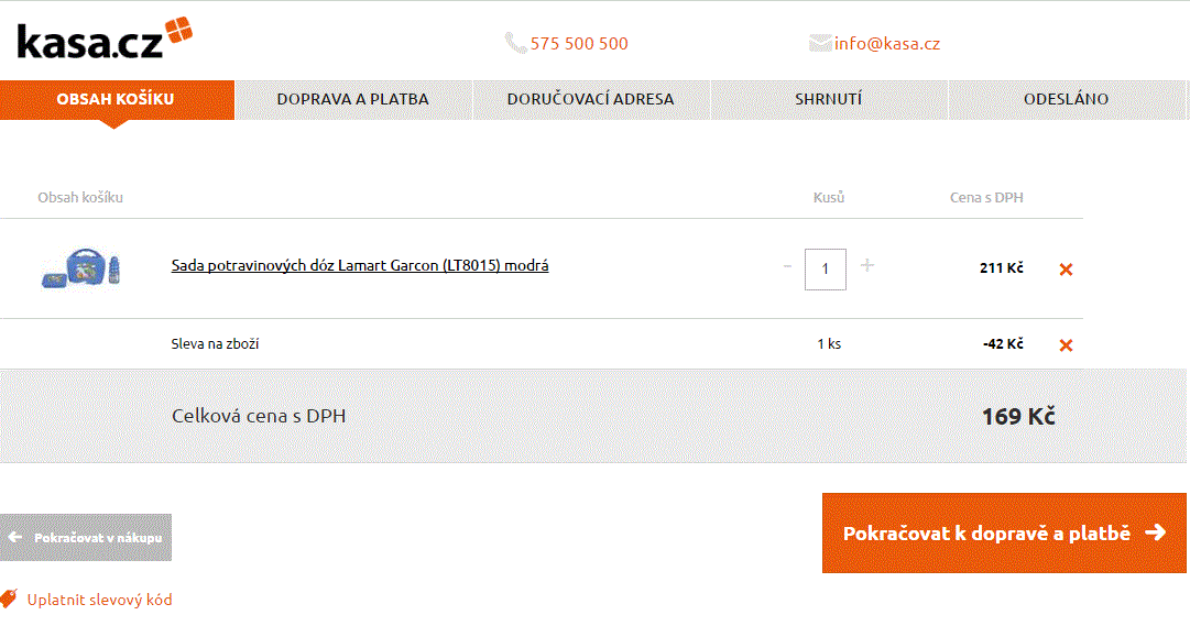 Sada potravinových dóz Lamart Garcon