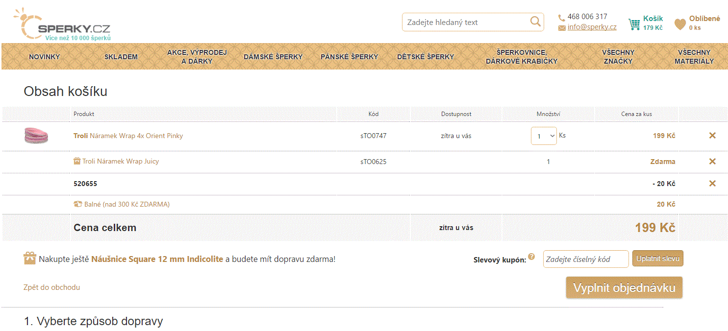 Náramek Troli Wrap 1+1 zdarma