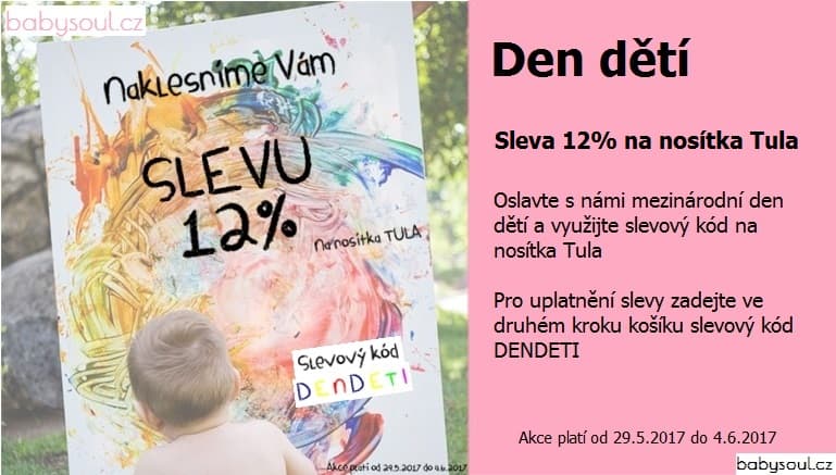 www.babysoul.cz - SLEVA 12% NA NOSÍTKA TULA