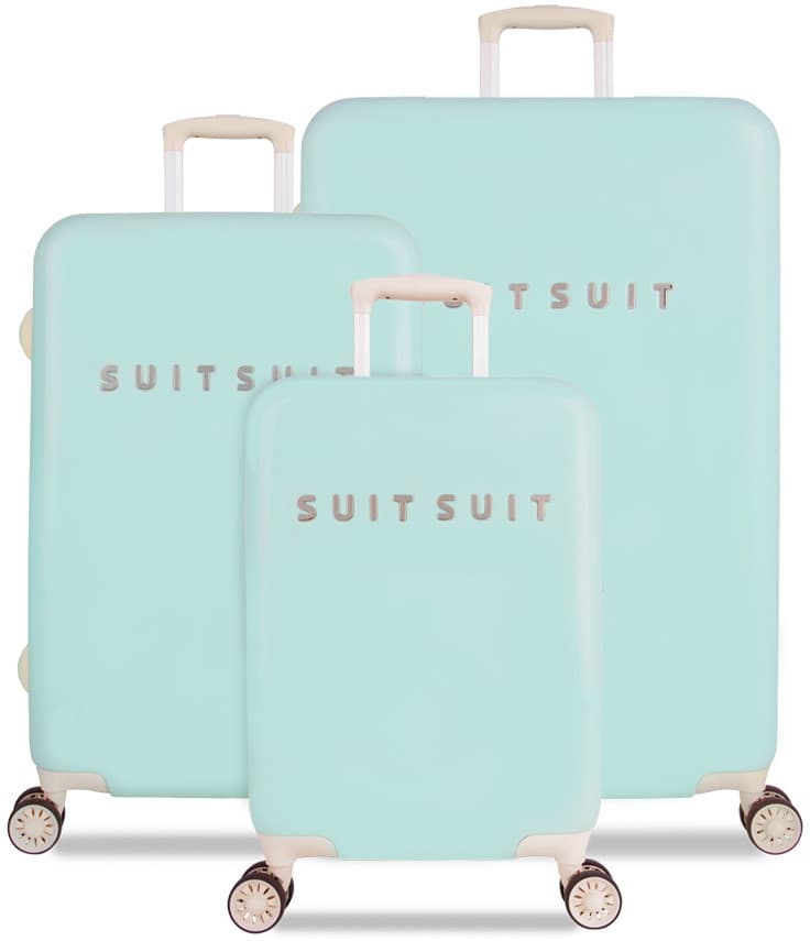 Sada 3 kufrů SuitSuit, modrá mint